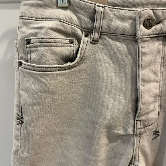 Size 29 Grey ksubi slim jeans with tags